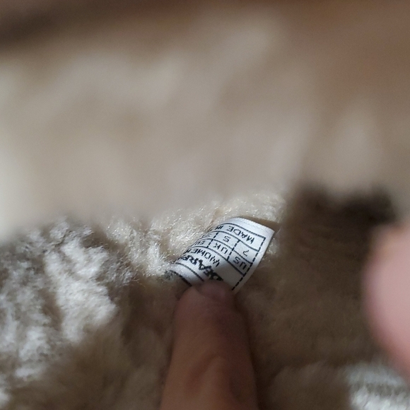 Bearpaw Womens Tall Fur Suede boots shoes sz 7 - Picture 13 of 14